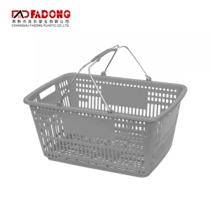Hand plastic basket/plastic carry handle plastic basket for wholesale