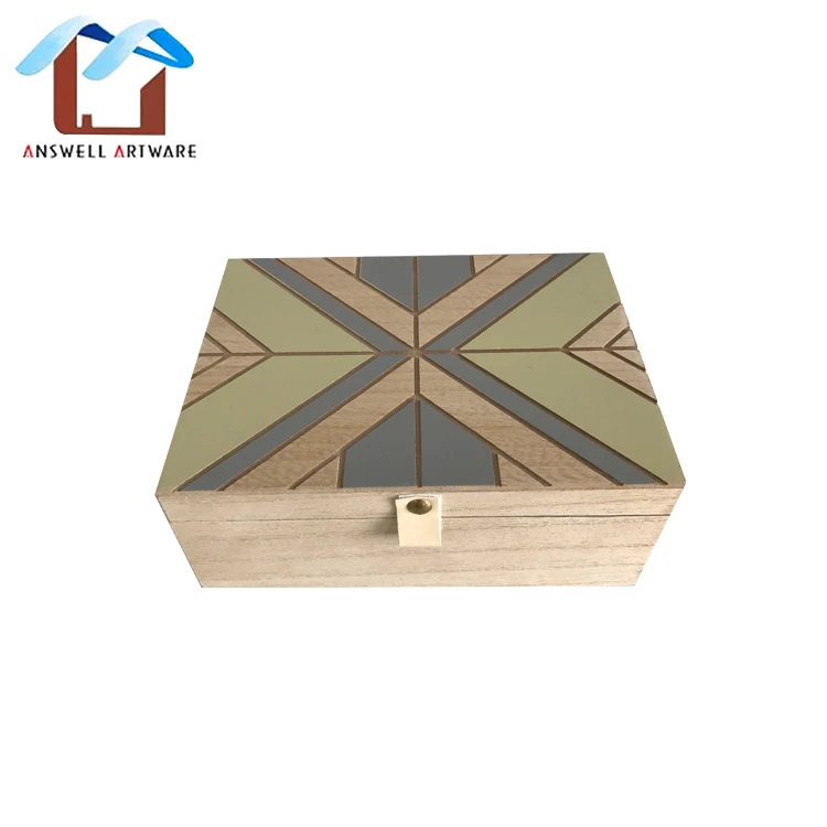 Handmade Beautiful Home Decorative Packing Gift Box Storage Wooden Box