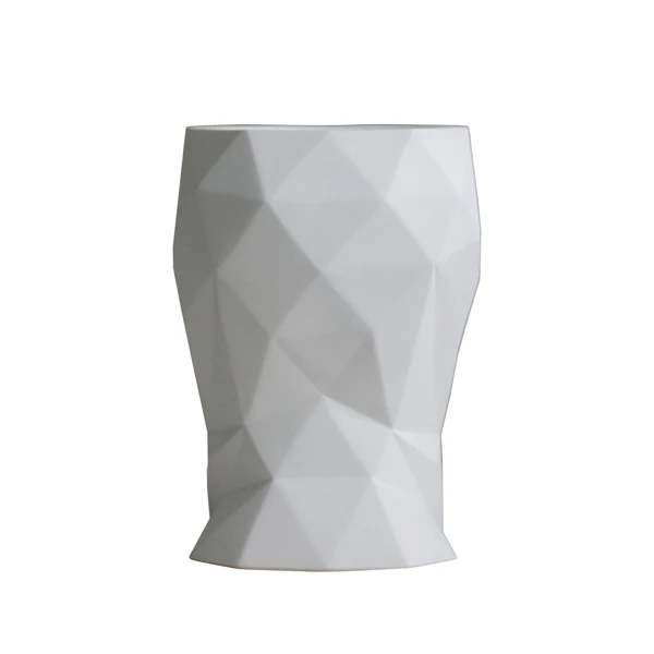 Handmade Geometrical Concrete Human Head decorative home garden flower pot