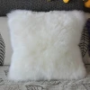 handmade knitting wool decorative throw pillows