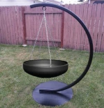 hanging fire pit