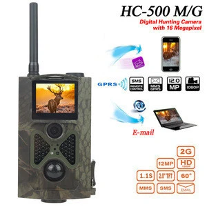 HC300M HC500M Camping Hunting Camera 12MP 940nm Night Vision MMS GPRS Scouting Jacht Camera 2G/3G Trap Infrared Game Hunter Cam