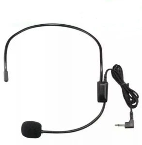 Headset microphone, multi-function loudspeaker microphone, headphone amplifier