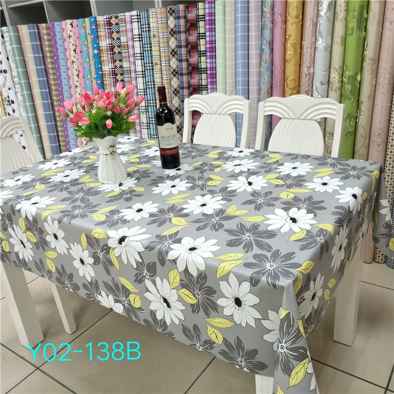 Heat-resistant tablecloth/table cloth for round tables