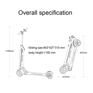 Heavy loading 4 wheel cheap factory price china electric scooter with CE