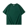 Heavyweight organic cotton o-neck plus size t-shirt plain oversized Heavy weight tshirt custom screen print logo t shirt for men