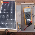 High Effciency 100W 36 Cells Mono Solar Panel for Roof Top System and Water Pumping System