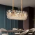 Import High efficiency crytal chandelier light bedroom gold chandelier High-performance lamp from China