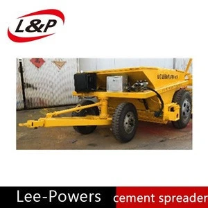 high efficiency road construction machine cement lime spreader