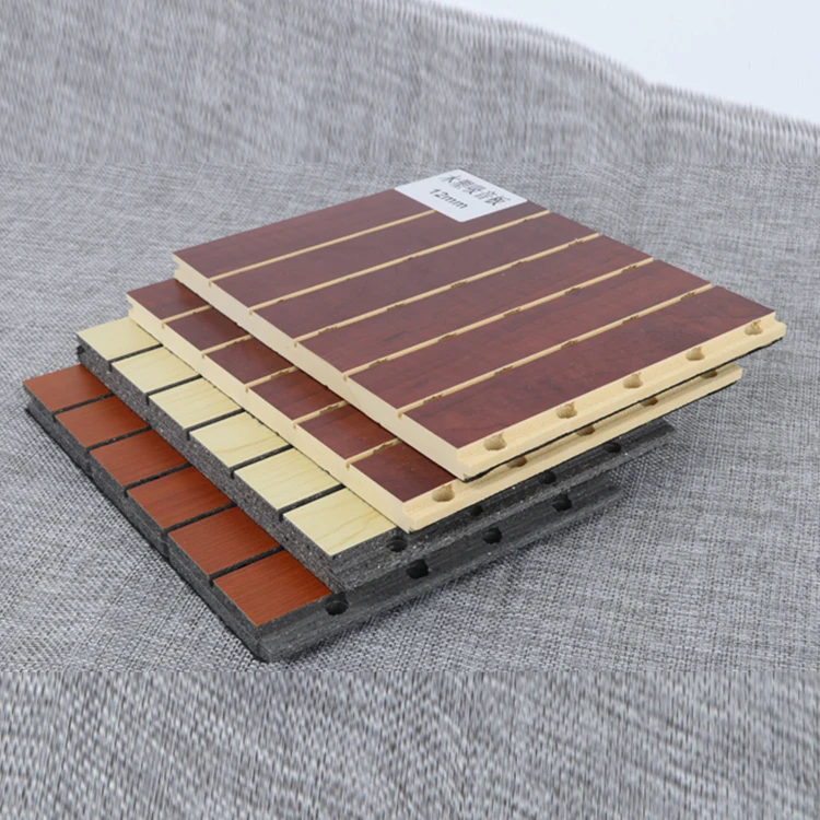 High Grade Bamboo Wood Polyester Fiber Sound-Absorbing Board