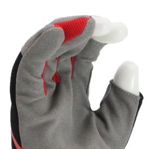 High grip non-slip breathable half finger biking mechanic work gloves