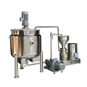 High Performance ss304 ss316l petroleum jelly making liquid soap detergent production line mixing tank
