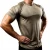 Import High Quality 100% Cotton Muscle close-fitting  Fitted Sports Gym T Shirt Wholesale Mens Fitness Workout Clothing from China