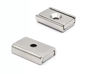 High Quality Can Customized Countersunk Hole Magnet Neodymium Magnet Magnet Block with price