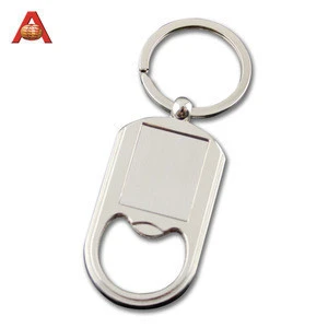 High Quality Cheap OEM Metal Bottle Opener Keychain Key Chain