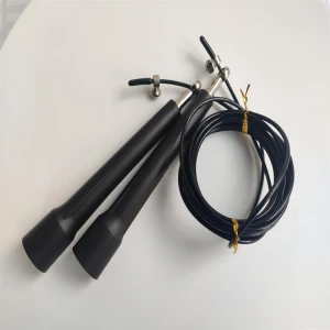 High Quality Custom Fitness Weighted PP Jump Rope Bearing Adjustable Skipping Rope