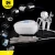 Import High quality diamond dermabrasion machine blackhead removal facial cleaning device with Bio Magic Gloves from China