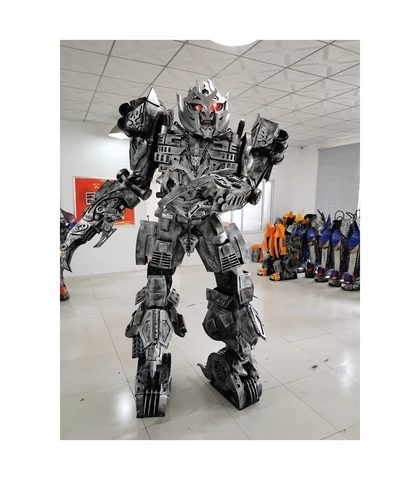 High Quality Durable Using Various Cosplay Realistic Christmas Party Robot Costume Adult Suit For Adults