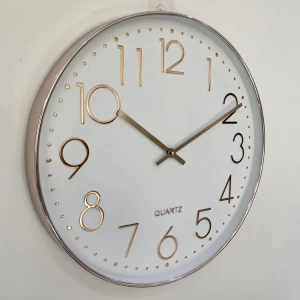 High Quality Durable Using Various Round Modern Plastic Wall Clock