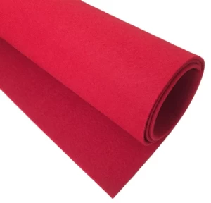 High Quality Factory Lowest Price Felt Fabric Roll Pieces Industrial Felt Polyester Non Woven Colorful Felt