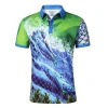High Quality hot summer Sportswear anti uv clothing 100% Polyester Fishing Shirt