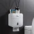 Import High Quality House Free Standing Toilet Roll Paper Holder Square Simple Tissue Box from China