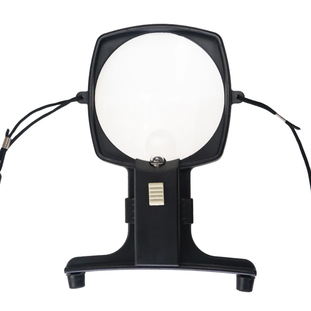 High Quality Jewelry Making Tools Glass Magnifier With Lanyard LED Light