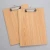 Import High Quality Office Customized Clipboard a3 a4 a5 a6 Wooden Clipboard from China