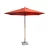 Import High quality outdoor2.5m  wooden shade umbrella beach green garden umbrella parasol from China
