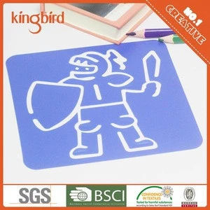 High quality Plastic Stencil Set in multicolors for kids