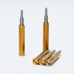High quality pointed step retractable positioning pin dowel punch and die board spring loaded locating pins