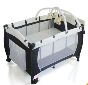 High quality  portable folding baby bed baby playpen baby crib