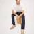 Import High Quality Raw Wash Straight Leg Jean Pants For Men One Time Wash Blue Denim Men Jeans from China