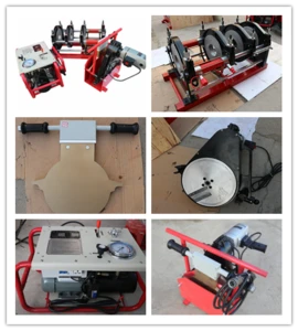 High quality SHBD250 Hydraulic plastic pipe butt welder for water system