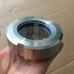 High Quality Stainless Steel Sanitary Welding Union Type Round Sight Glass with View Glass