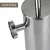 Import High Quality SUS304 Stainless Steel Bathroom Toilet Brush Holders For Cleaning from China