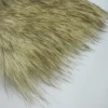 High quality tip-dyed high pile acrylic faux fur high pile faux fur fabric for garment/home textiles/Carpet