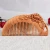 Import High Quality Traditional China Carved Wooden Hair Comb Anti-static Peach Wood Comb from China