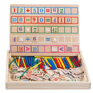 High quality wooden preschool math educational toys for kids early education