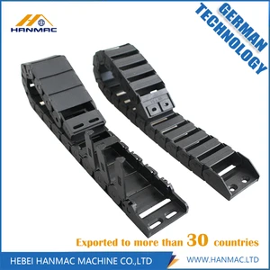 Highly Polished Plastic Wire Carrier Cable Drag Chain
