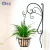Home and garden decor metal plant hanger planter with bracket wrought iron crafts metal plant Hanging Basket