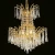 Home Decorative chandeliers Dubai ceiling lights modern golden for living room corridor