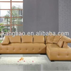 Home furniture modern leather sofa set