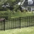 Import Home Garden Security Powder Coated Top Spear Metal Tubular Black Galvanized Steel Fence Panels from China