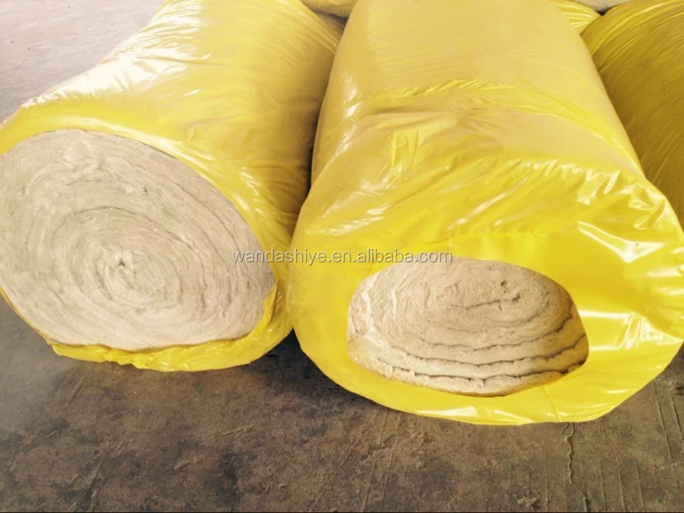 hot and cold insulation materials rock wool blanket