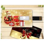 Hot cool Christmas gifts Custom Logo thin blank visa Credit Card usb ,Promotional Gifts usb Card ,usb Business Card 1gb-64gb