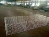 Hot dip galvanized/zinc aluminum alloy /PVC coated stone cage net gabion box