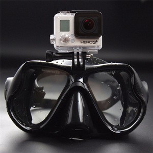 Hot Professional Underwater Camera Diving Mask Scuba Snorkel Swimming Goggles for GoPro Xiaomi SJCAM Sports Camera