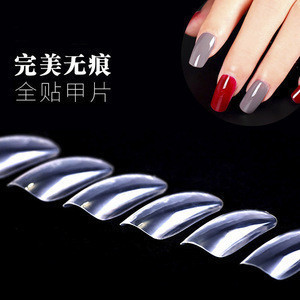 Import Hot Sale 500 Pcs A Box Half Cover Clear Acrylic Artificial False Nail Tip Display From China Find Fob Prices Tradewheel Com