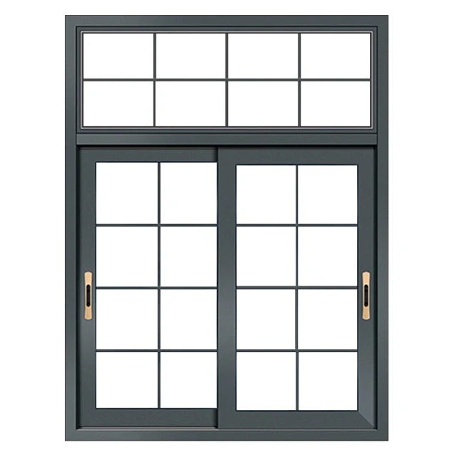 Hot sale aluminium windows and doors double glass sliding window